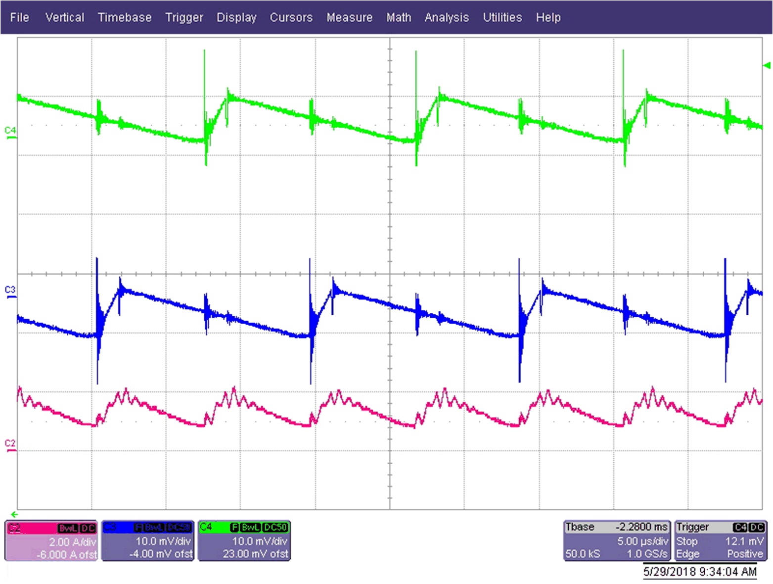 UCC28065 InductorCurrents 265Vrms.gif